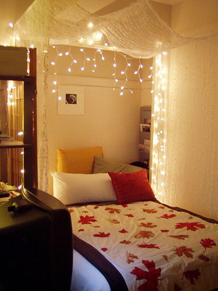 The Lovely Side: Do-It-Yourself Bed Canopies
